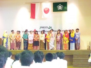 インドネシア訪日団によるパフォーマンス